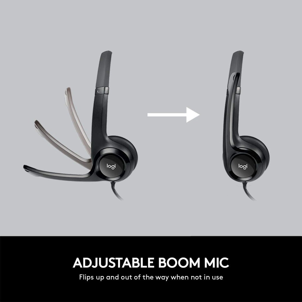 Tai Nghe Logitech Usb H390 Có Mic Chống Tiếng Ồn Cho Windows / Mac Os Hoặc Chrome Os | BigBuy360 - bigbuy360.vn