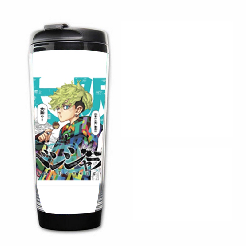 Bình nhựa đựng nước in hình nhân vật TOKYO REVENGERS anime chibi tiện lợi lưu niệm