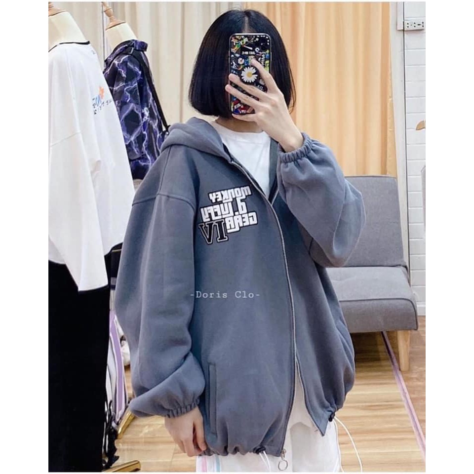 Áo khoác nỉ hoodie dài tay in hoạt hình 3D luffy ,tay bo chun ,có mũ, form rộng unisex [có video và ảnh thật ]