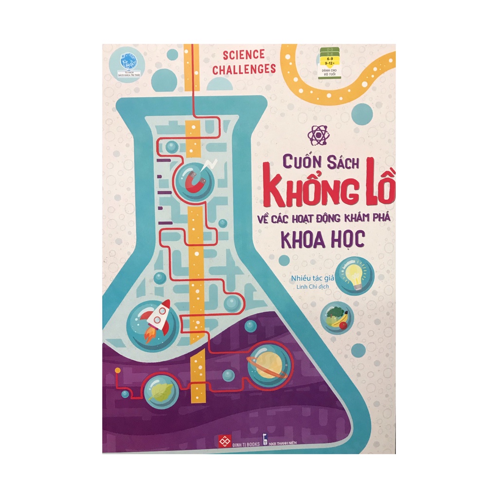 Sách - Cuốn sách khổng lồ về các hoạt động khám phá khoa học