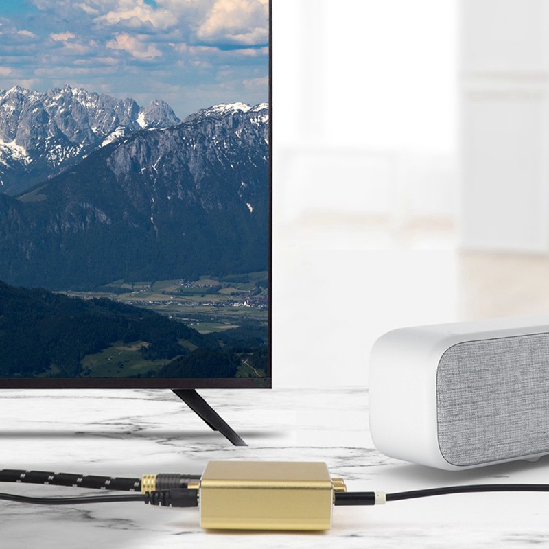 VEGGIEG Optical Stereo RCA L/R 3.5mm Aux Audio Adapter Converter | BigBuy360 - bigbuy360.vn