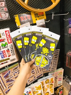 Set Tem Phản Quang Mr Bin / Simson Vàng