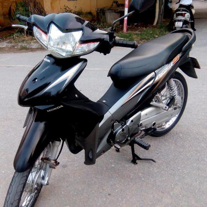 [ TẶNG TEM ] Bộ dàn áo xe Wave S110 màu Đen  đời 2009 đến 2010 - Nhựa nguyên sinh cao cấp