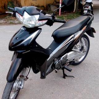    TẶNG TEM   Bộ dàn áo xe Wave S110 màu Đen  đời 2009 đến 2010 - Nhựa nguyên sinh cao cấp 