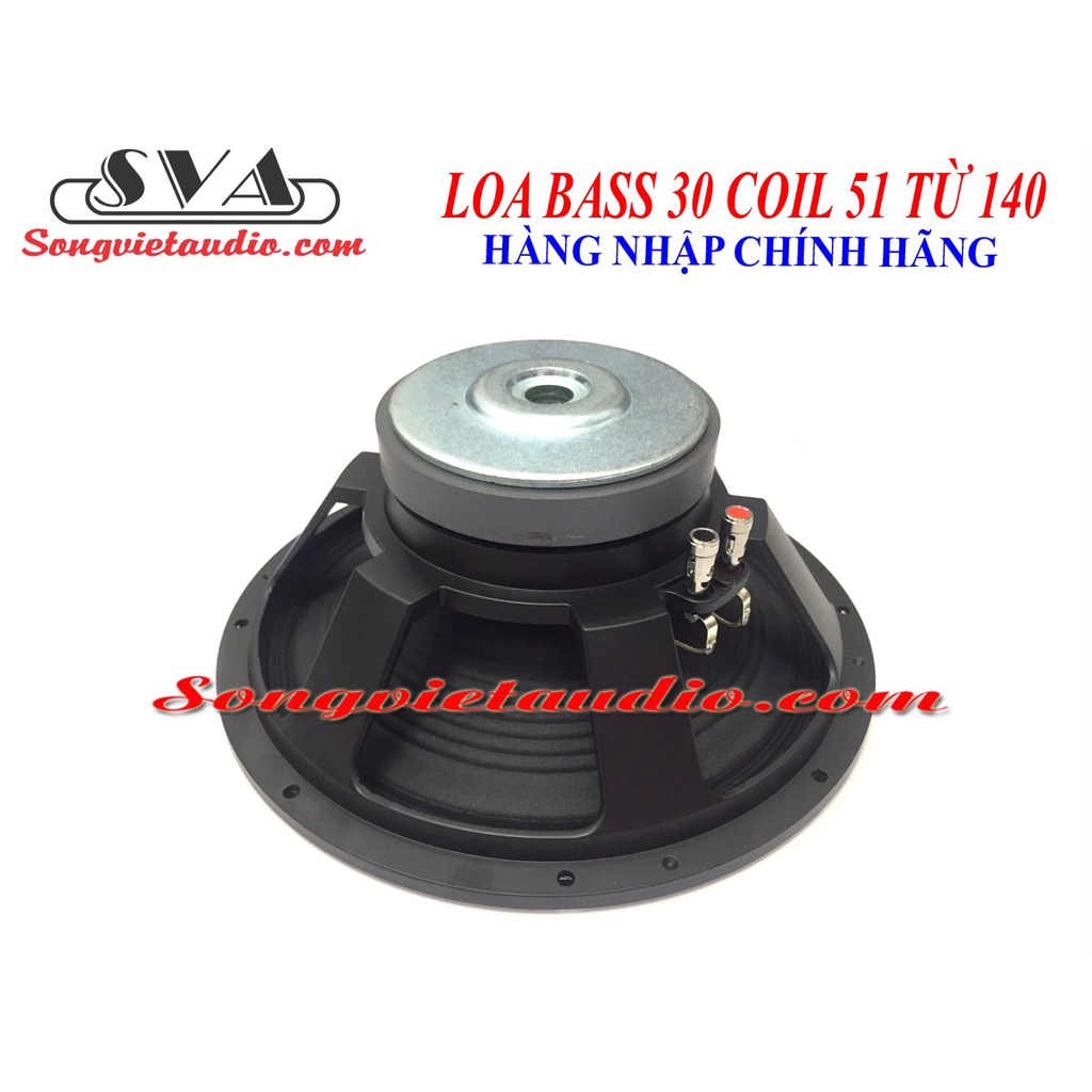 [Mã ELHACE giảm 4% đơn 300K] LOA BASS 30 TỪ 140 COIL 51 - CHUYÊN LOA KÉO - 1 CẶP