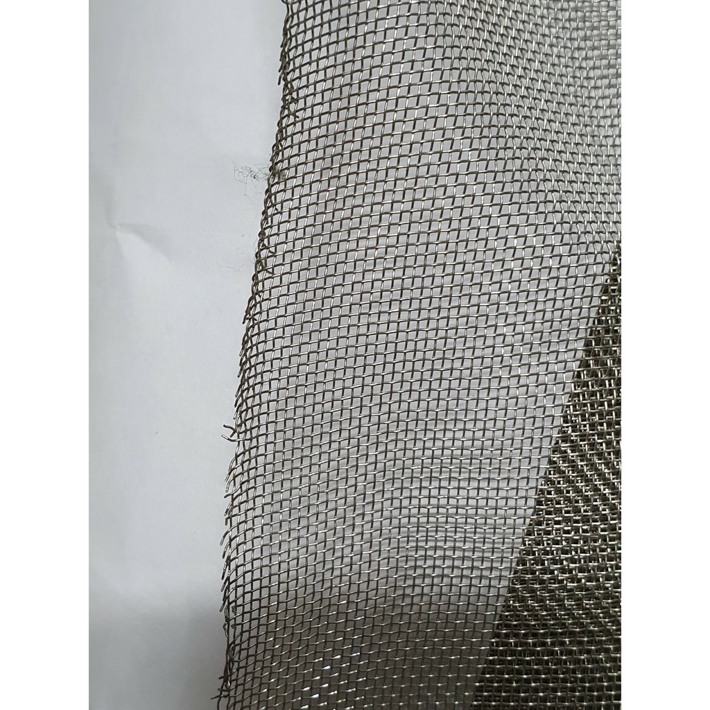 Lưới Lọc Inox - Inox Số 30 MESH (lỗ dao động 0,9mm đến 1mm) - 304 -201(Nhận cắt theo yêu cầu mọi kích thước) (toàn quốc)