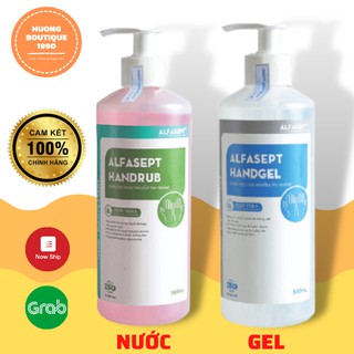  Nước Rửa Tay Khô Alfasept - Dung Dịch Diệt Khuẩn Sát Khuẩn Nhanh Mềm Mại Không Gây Khô Da  Có xuất VAT  