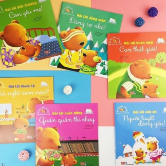 SÁCH - Combo Bé học nói lời hay (6 cuốn)