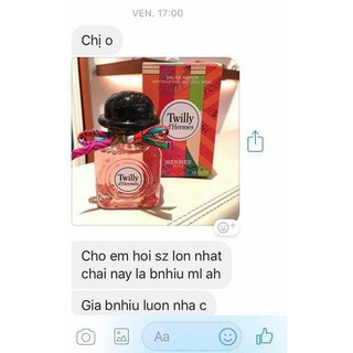 NƯỚC HOA HERMES TWILLY