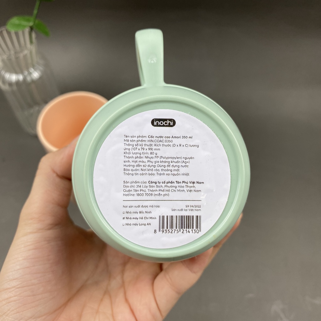 Ly Uống Nước Nhựa Amori 350ml Tân Phú, Ly Nhựa Inochi Cao Cấp