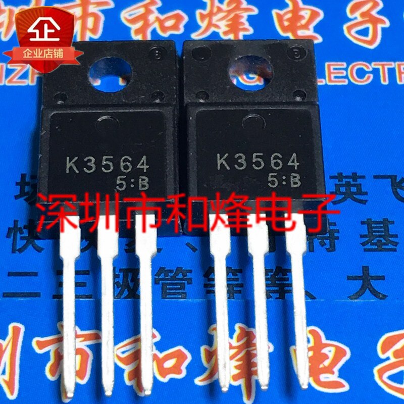 Set 10 Linh Kiện Điện Tử K3564 2SK3564 TO-220F 900V 3A 100%