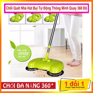 💥[FREESHIP]💥Chổi Quét Nhà Hút Bụi Tự Động Thông Minh Quay 360 Độ - Lau sạch mọi ngóc ngách trong nhà 💥SIÊU HOT💥