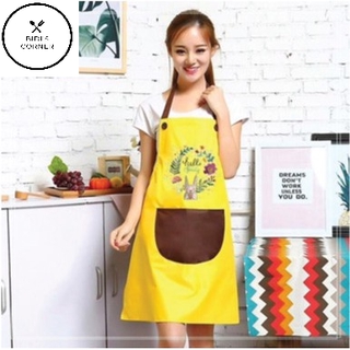 Tạp dề chống thấm nước & dầu ăn vải polyester Cao Cấp