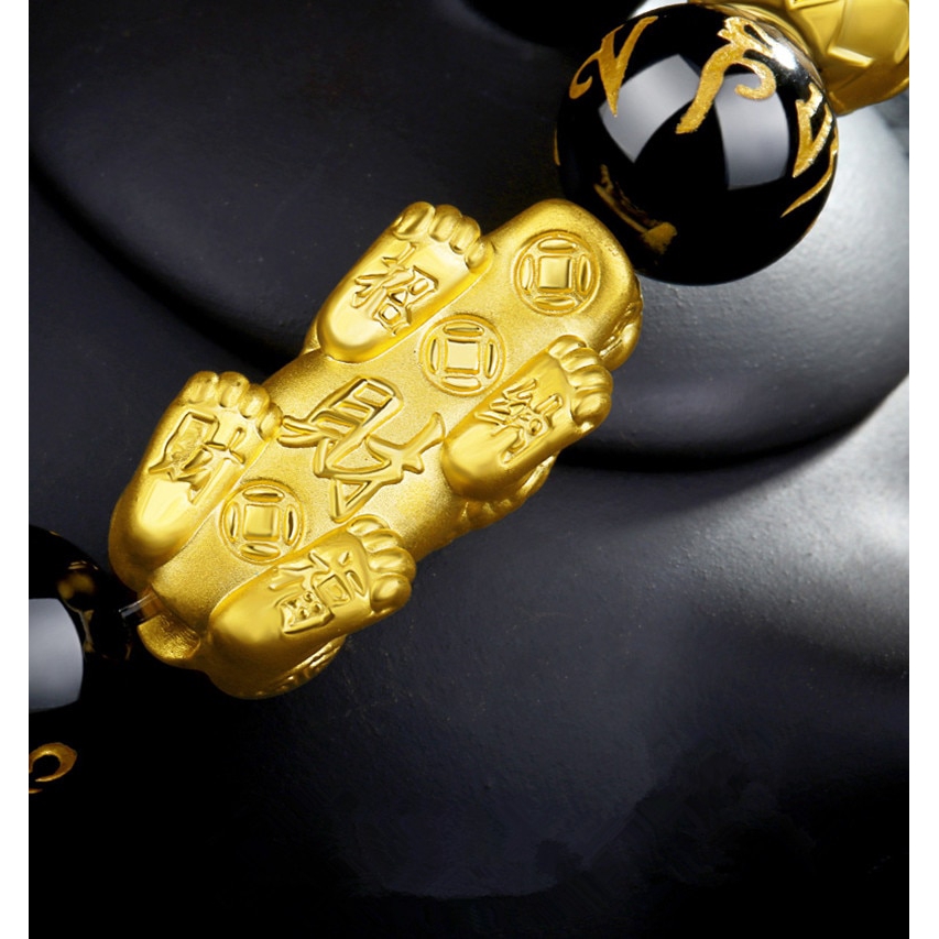 Vòng chuỗi hạt đá may mắn nhiều màu sắc