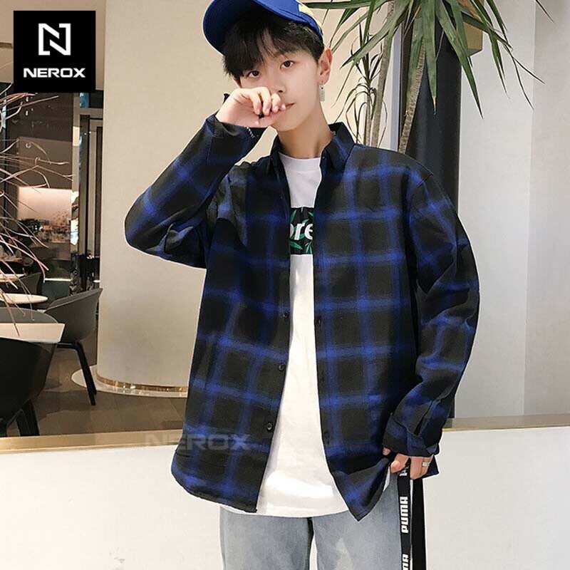 Áo khoác sơ mi caro NER - AKC - 310, áo sơ mi unisex – NEROX | BigBuy360 - bigbuy360.vn