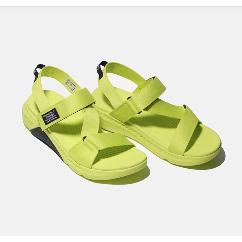 Giày Sandals quai hậu nam F7 Racing xanh/cam bộ sưu tập NEON