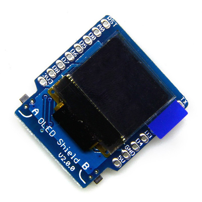 Mô Đun Hai Nút Bấm Mini D1 V2.0.0 0.66 inch 64X48 IIC I2C