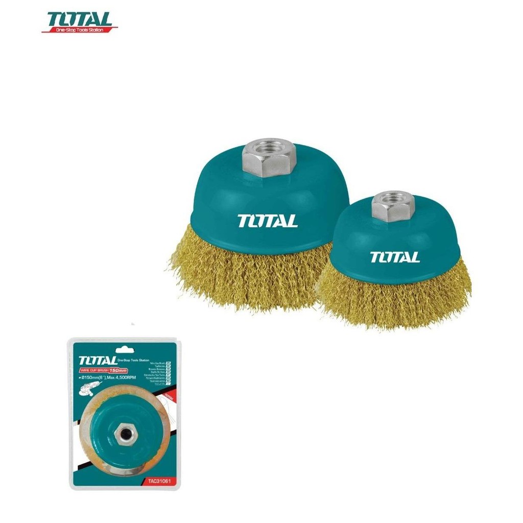 Total - TAC31051 Chén cước (Chổi cước) thẳng 125MM