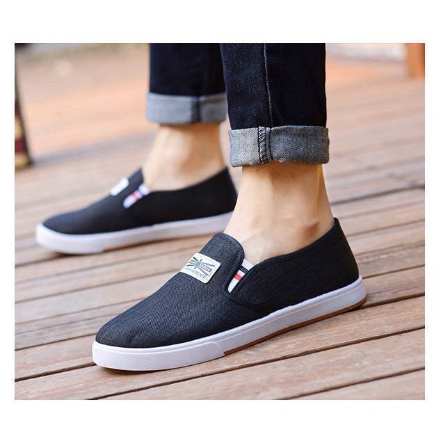 Giày lười vải nam Sport Shoes thoáng khí