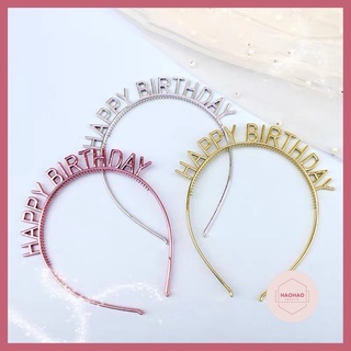 Bờm chữ sinh nhật Happy Birthday Hàn Quốc