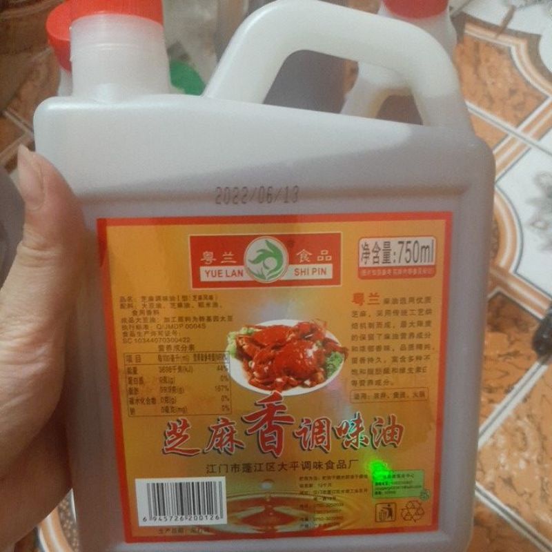 Dầu mè trung quốc 750ml