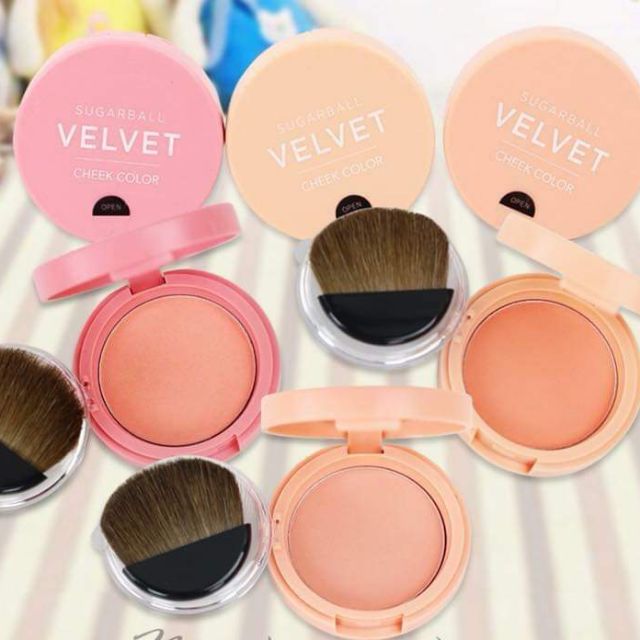 Phấn má hồng Sugar Ball Velvet Cheek Color Aritaum