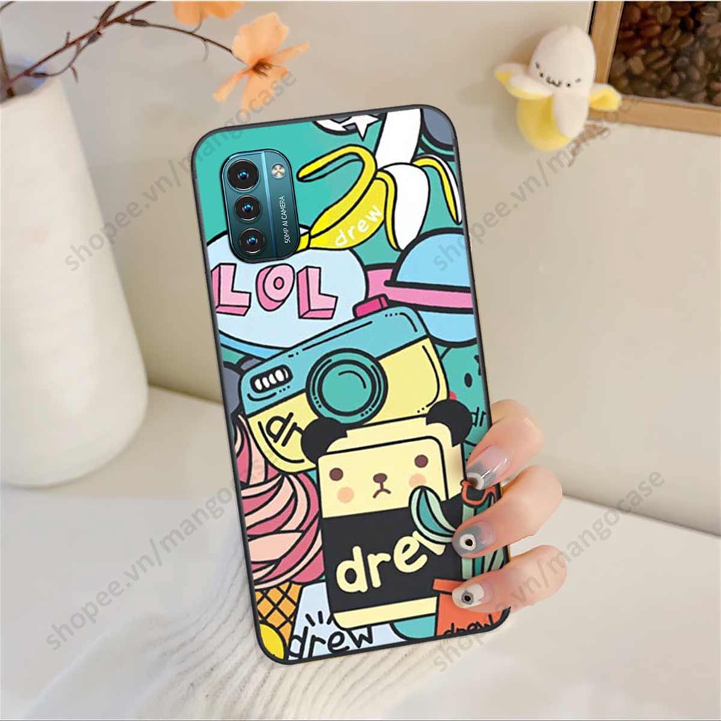 Ốp lưng điện thoại Nokia G21 drew, kaws, bape cao cấp, vỏ ốp rẻ đẹp