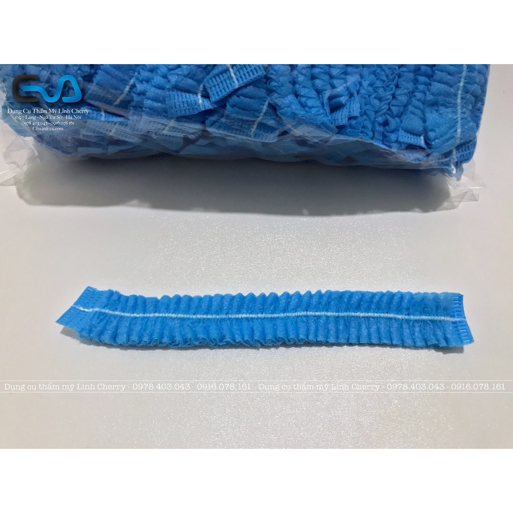 Nón Bảo Hộ Mũ Y Tế Con Sâu Màu Xanh Trắng Dùng 1 Lần Giá Rẻ DCPX HOA BÉ