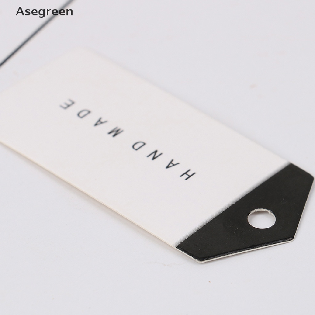 Bộ 100 Nhãn Giấy kraft Nhiều Màu Sắc Dùng Trang Trí DIY