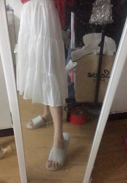 CV5_Chân váy voan dài ulzzang hàn quốc | BigBuy360 - bigbuy360.vn