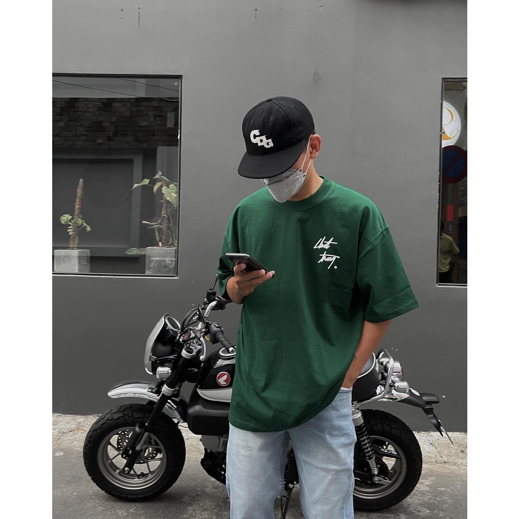 ÁO THUN BIG SS green CHUOTTRANG