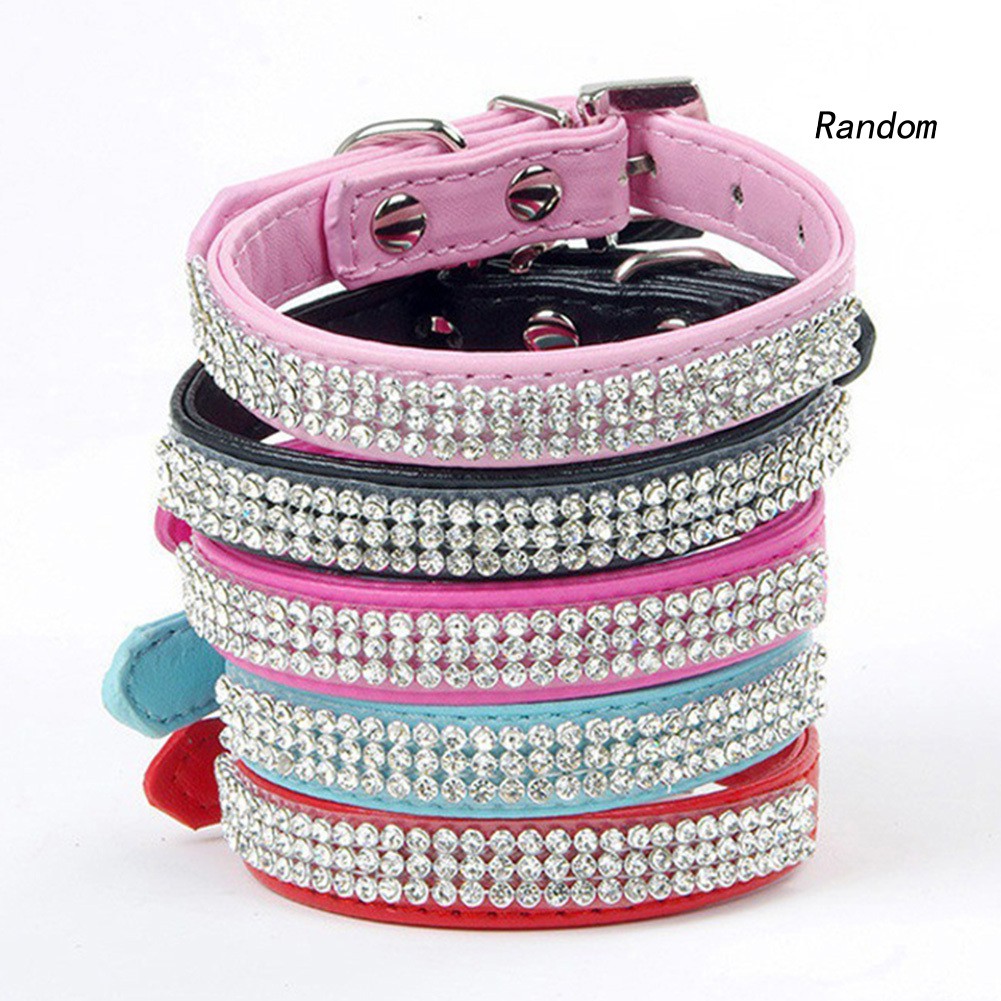 Vòng Cổ Đính Đá Lấp Lánh Dành Cho Chó Chihuahua