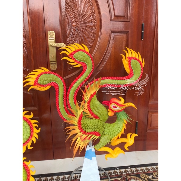 Cốt rồng phượng lên vẩy ớt sẵn