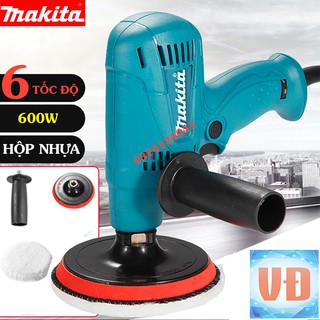 6 tốc độ - máy đánh bóng cầm tay ô tô, xe máy makita gv6010