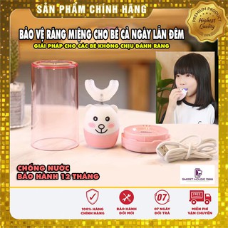 [❤️FREE SHIP❤️] MÁY ĐÁNH RĂNG TỰ ĐỘNG CHỮ U CHO BÉ VỆ SINH NHANH CHÓNG SẠCH RĂNG CHỐNG NƯỚC TỐT [❤️CHÍNH HÃNG BH 12T❤️]