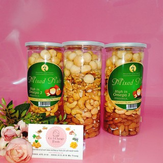 Mixed 4 hạt tách vỏ óc chó vàng 500g