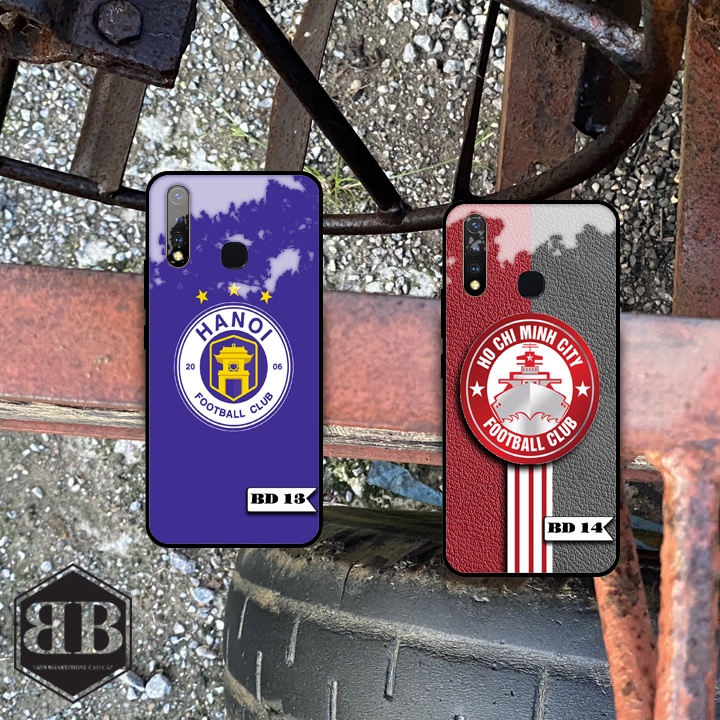 Ốp lưng kính cường lực Vivo Y19 / Y5S hình in bóng đá