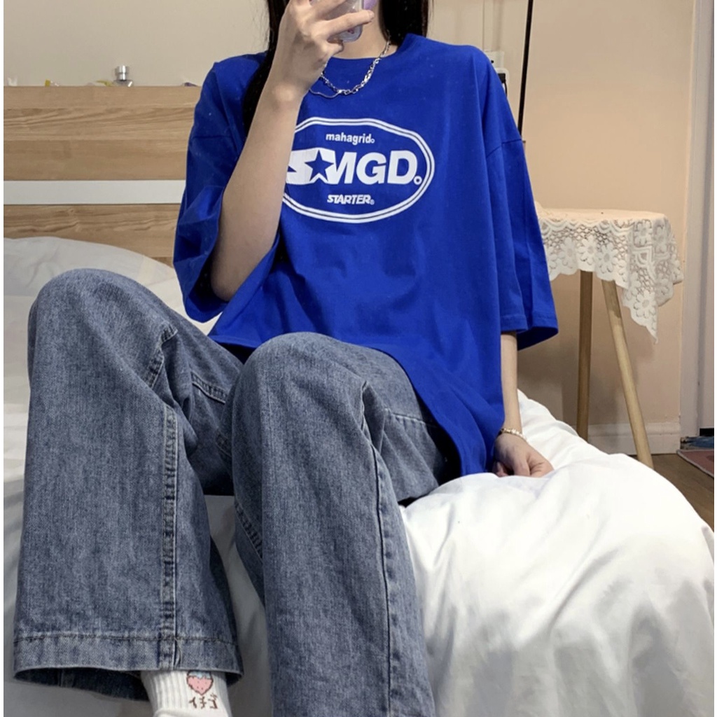 Áo thun tay lỡ form rộng SMGD NEKOSG, áo phông form rộng Unisex ATL257