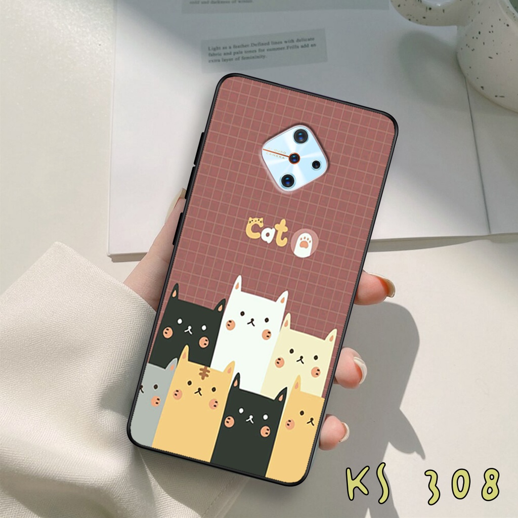 Ốp lưng Vivo S1 - Vivo S1 Pro - Ốp in hình mèo con ngộ nghĩnh