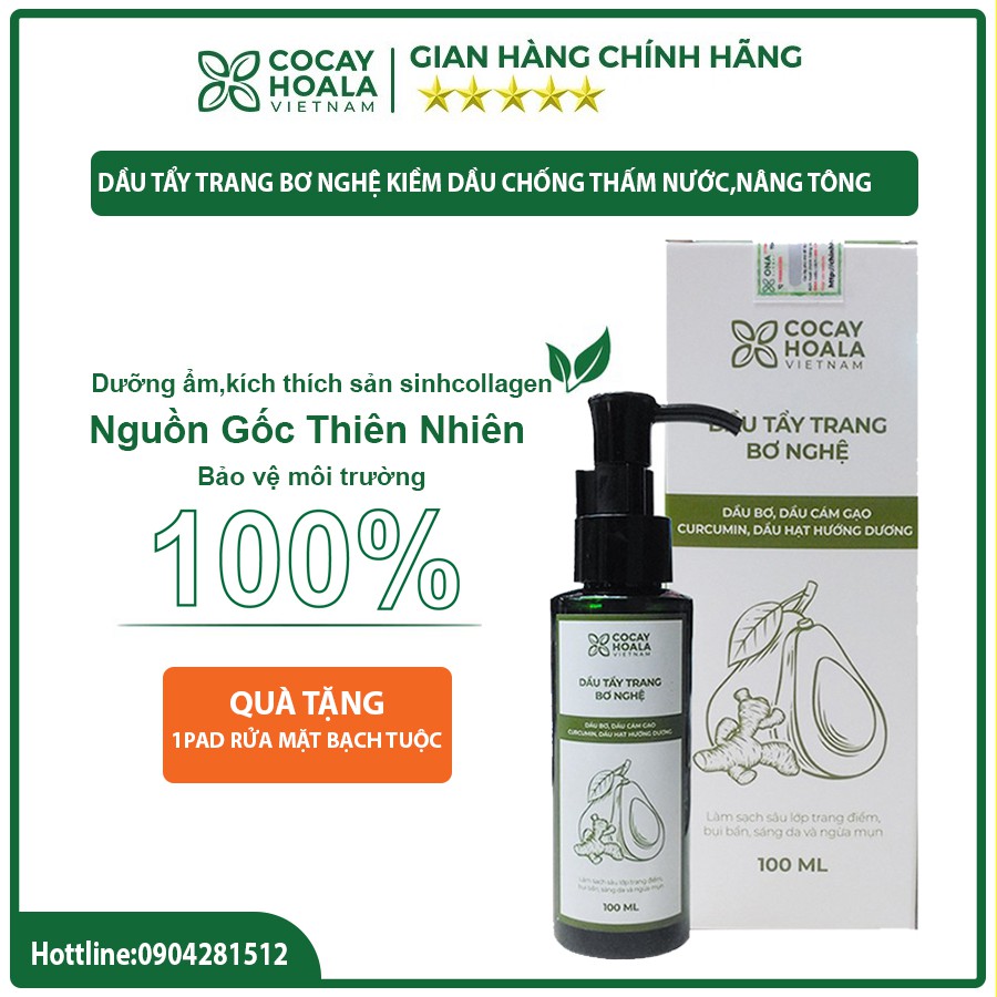 Dầu tẩy trang bơ nghệ-tẩy trang cho da dầu mụn làm sạch những lớp trang điểm trên da,an toàn lành tính - 100ml | BigBuy360 - bigbuy360.vn