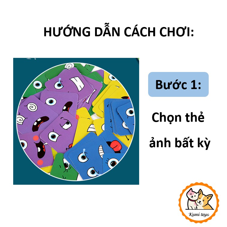 Đồ chơi xếp hình cảm xúc vui nhộn cho bé thư giãn, phát triển tư duy