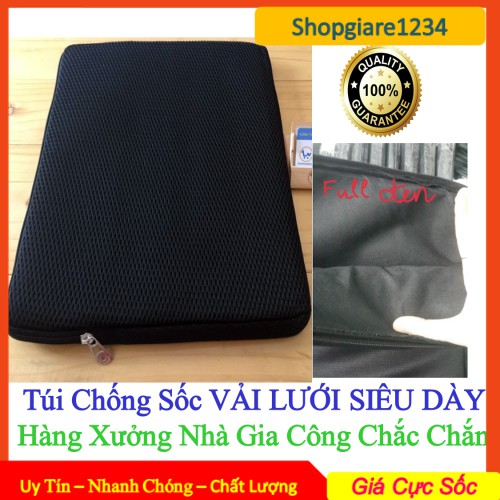 [Mã ELFLASH3 hoàn 10K xu đơn 20K] Túi chống sốc laptop LOẠI DÀY từ 12 inch -> 15.6 inch - CHẤT LƯỢNG LOẠI 1 | BigBuy360 - bigbuy360.vn