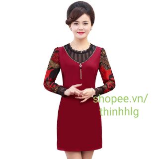 Đầm  dự tiệc trung niên