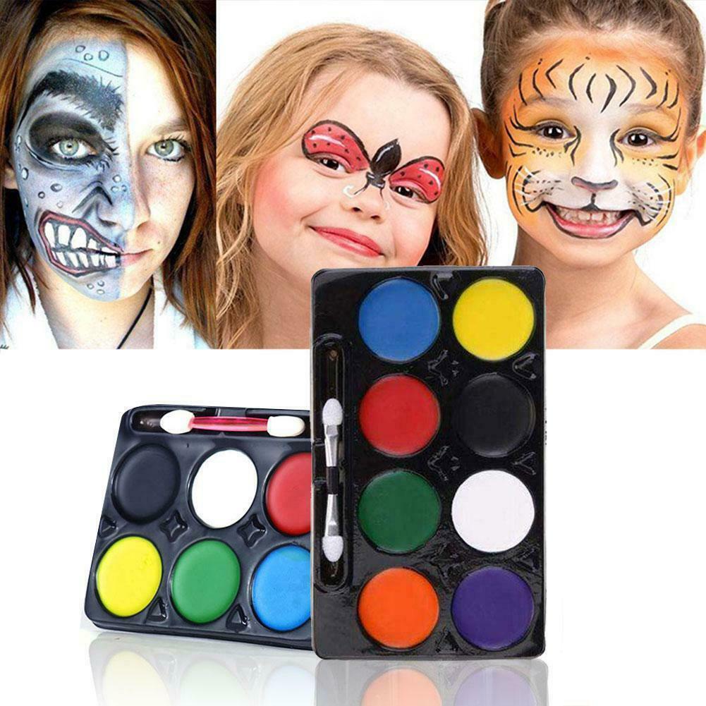 Halloween face painting face color children's face body multi-specification washable magic set M5C5
