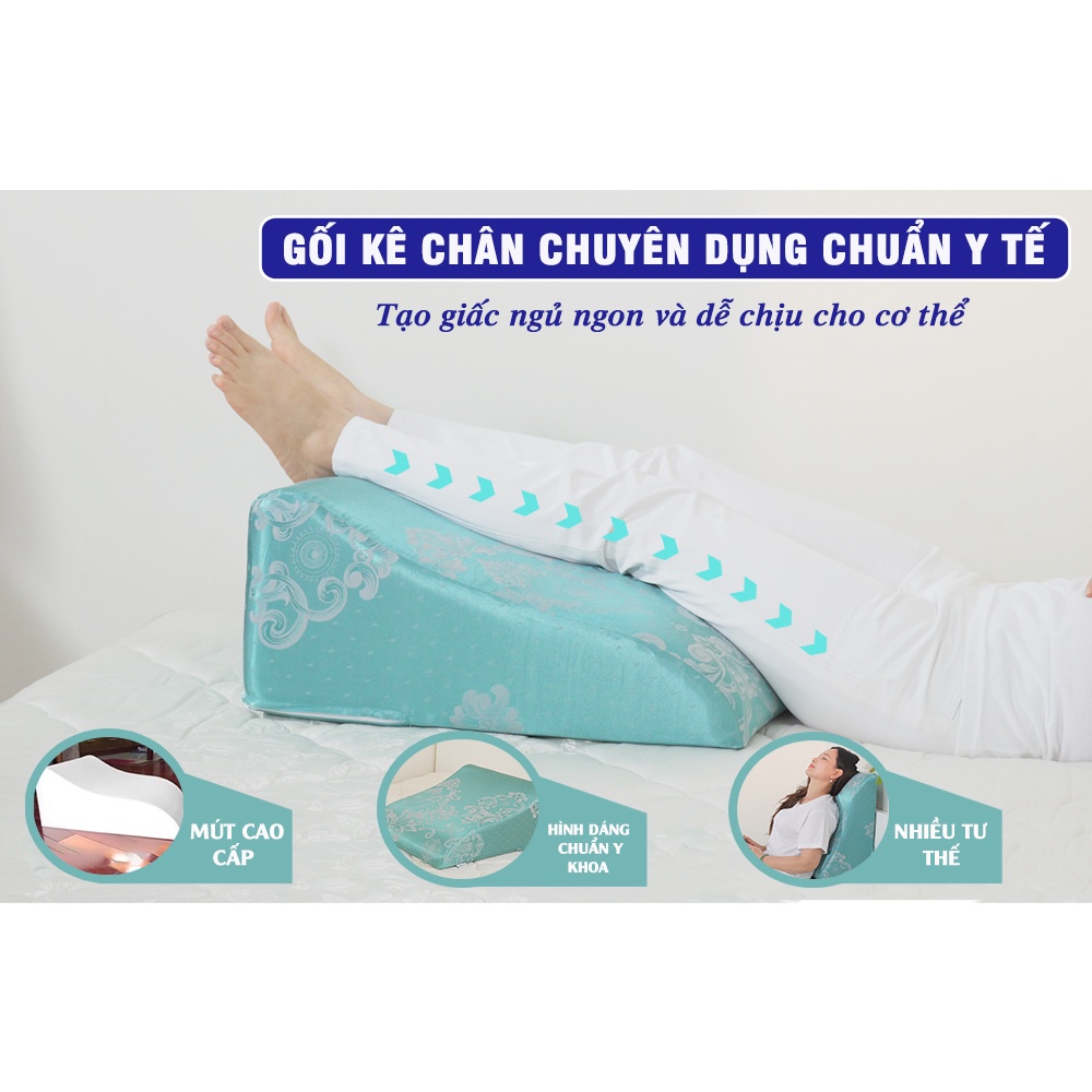 GỐI KÊ CHÂN YOROKOBI CHÍNH HÃNG, GIÚP NGỦ NGON, GIẢM TÊ BÌ CHÂN TAY CHO MẸ BẦU