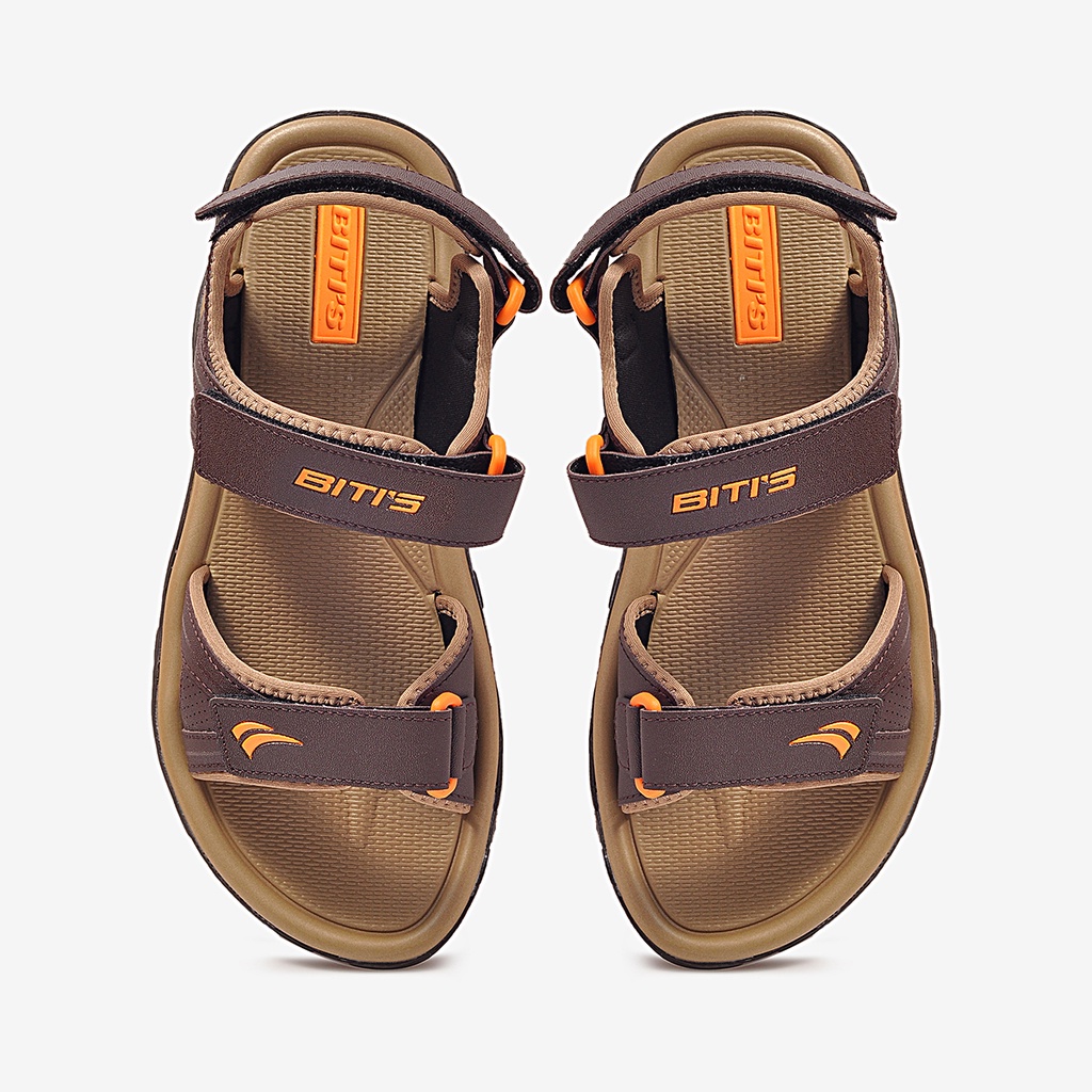 [Mã WABRBT502 giảm 10% đơn 250k] Sandal Si Cao Su Nam Biti's DRM042600NAU (Nâu)