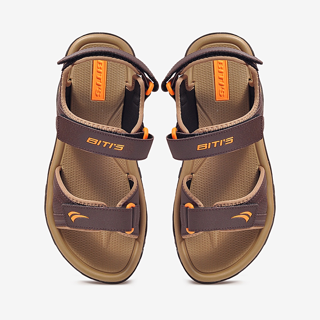 [Mã WABRBT502 giảm 10% đơn 250k] Sandal Si Cao Su Nam Biti's DRM042600NAU (Nâu)