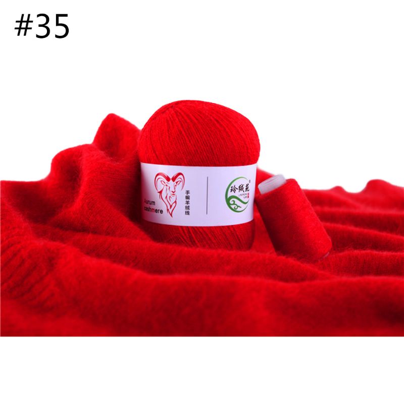 Cuộn Len Cashmere Mềm Mại 50g Chống Dầu Làm Khăn Choàng DIY