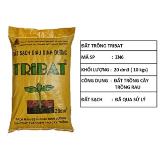 Đất Sạch dinh dưỡng trồng cây Tribat 20dm3 (10kg)