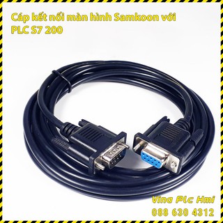 Cáp nối màn hình HMI Samkoon với PLC S7 200